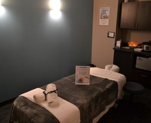 Add Hot Himalayan Salt Stones to massage