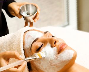 Oxyglow facial,  oxygenates on the skin