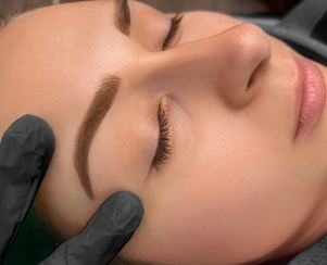 Powdered Ombre Eyebrows