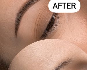 Powdered Ombre Eyebrows
