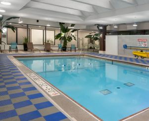 Relaxing pool across from Karma Spa