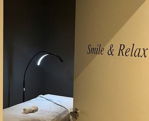Smile & Relax. Spa Treatment Room.
