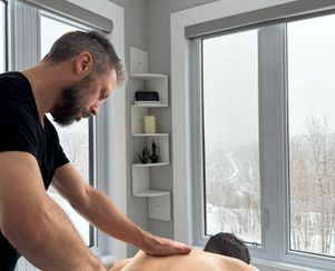 Spa Mont Gabriel- Mountain view massage