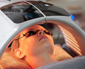 We ad LED light to all our facials